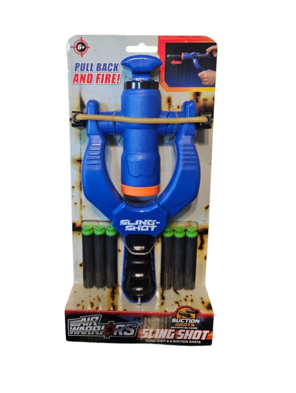 Air Warriors Sling Shot & 6 Darts